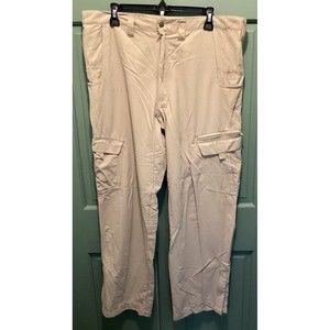 Propper Men's Size 38 X 30 Beige 10-Pocket Outdoor Cargo Hiking Utility Pants